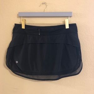 Lululemon skirt with mesh bottom